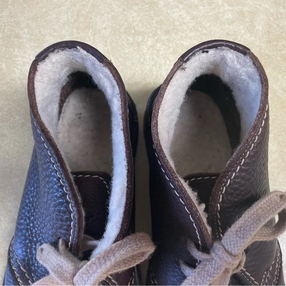 Brown Leather Ankle Boots - Picture 9 of 11